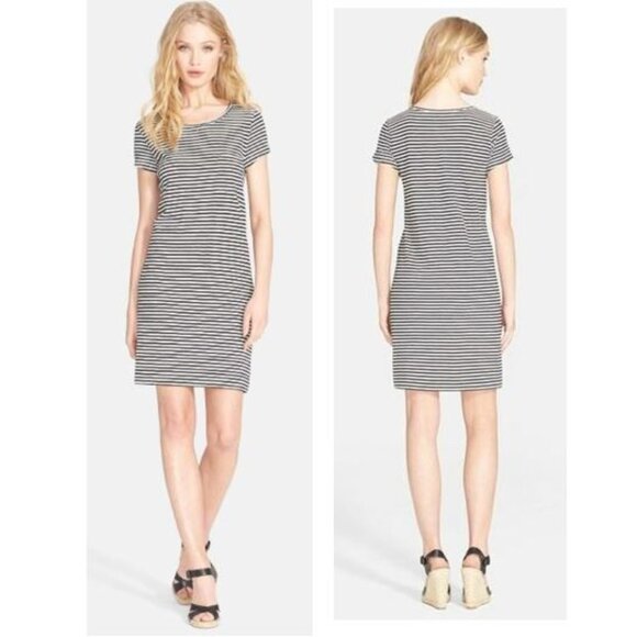 JOIE, Cortina blue and white striped cotton dress - Picture 3 of 11